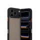Apple iPhone 17 Pro Max Kılıf Montreal Silikon Kapak - Siyah