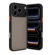 Apple iPhone 17 Pro Max Kılıf Montreal Silikon Kapak - Siyah