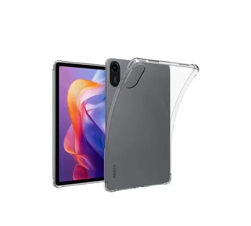 Xiaomi Redmi Pad 2 Kılıf Anti Shock Tablet Silikon - Şeffaf
