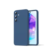 Samsung Galaxy A16 5G Kılıf Nano içi Kadife Silikon - Lacivert