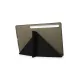 Samsung Galaxy Tab A9 Plus Kılıf Kalemlikli Mars Tablet Kılıfı - Koyu Gri