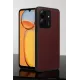 Xiaomi Redmi 13C Kılıf Aras Deri Kapak - Bordo