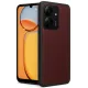 Xiaomi Redmi 13C Kılıf Aras Deri Kapak - Bordo