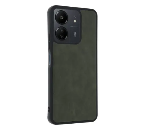 Xiaomi Redmi 13C Kılıf Aras Deri Kapak - Açık Yeşil