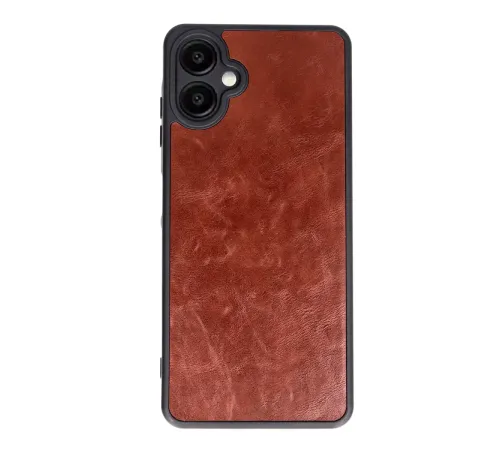 Samsung Galaxy A06 Kılıf Aras Deri Kapak - Bordo