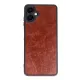 Samsung Galaxy A06 Kılıf Aras Deri Kapak - Bordo