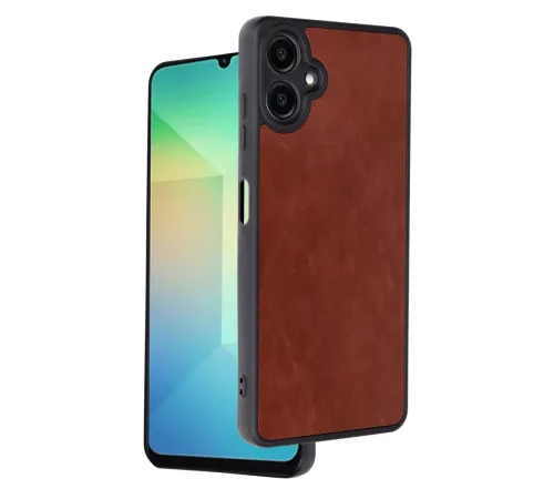 Samsung Galaxy A06 Kılıf Aras Deri Kapak - Bordo