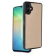 Samsung Galaxy A06 Kılıf Aras Deri Kapak - Pudra