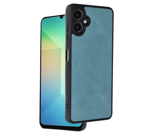 Samsung Galaxy A06 Kılıf Aras Deri Kapak - Açık Yeşil