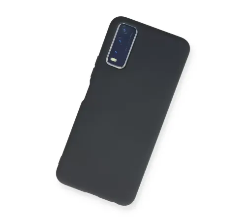 Vivo Y11S Kılıf Nano içi Kadife Silikon - Lacivert