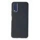 Vivo Y11S Kılıf Nano içi Kadife Silikon - Lacivert