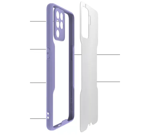 Reno 5 Lite Kılıf Platin Silikon - Sarı