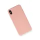 Apple iPhone XS Max Kılıf Nano içi Kadife Silikon - Pembe