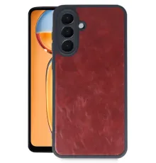 Samsung Galaxy A26 Kılıf Aras Deri Kapak - Bordo