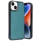 Apple iPhone 14 Kılıf Aras Deri Kapak - Açık Yeşil