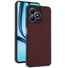 Realme Note 50 4G Kılıf Aras Deri Kapak - Bordo