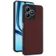 Realme Note 50 4G Kılıf Aras Deri Kapak - Bordo