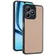 Realme Note 50 4G Kılıf Aras Deri Kapak - Pudra