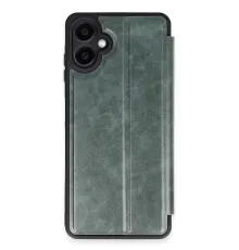 Samsung Galaxy A06 Kılıf Flip Cover - Koyu Yeşil