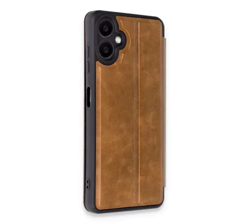 Samsung Galaxy A06 Kılıf Flip Cover - Taba