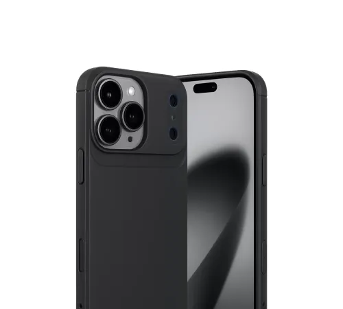 Apple iPhone 17 Pro Auto Focus Karbon Kapak - Siyah
