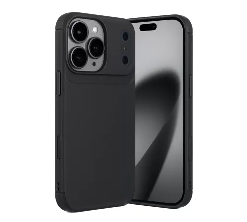 Apple iPhone 17 Pro Max Auto Focus Karbon Kapak - Siyah