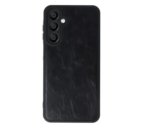 Samsung Galaxy A16 5G Kılıf Aras Deri Kapak - Siyah