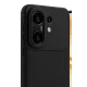 Vivo X200 FE Auto Focus Karbon Kapak - Siyah