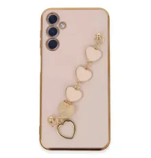 Samsung Galaxy A24 4G Kılıf Esila Silikon - Pudra