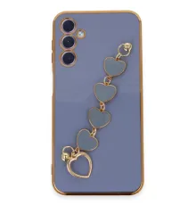 Samsung Galaxy A24 4G Kılıf Esila Silikon - Gri