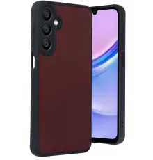 Samsung Galaxy A55 5G Kılıf Aras Deri Kapak - Bordo