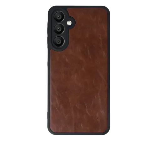 Samsung Galaxy A16 5G Kılıf Aras Deri Kapak - Taba