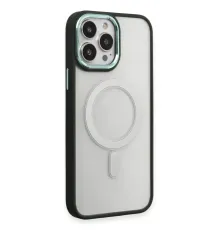 Apple iPhone 15 Pro Kılıf Room Magneticsafe Silikon - Köknar Yeşili