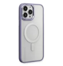 Apple iPhone 15 Pro Kılıf Room Magneticsafe Silikon - Lila