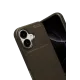Apple iPhone 17 Auto Focus Karbon Kapak - Kahverengi
