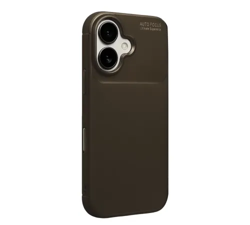 Apple iPhone 17 Auto Focus Karbon Kapak - Kahverengi