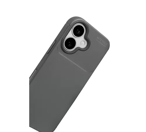 Apple iPhone 17 Auto Focus Karbon Kapak - Gri