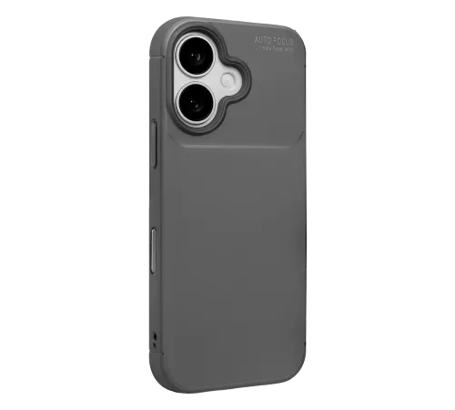 Apple iPhone 17 Auto Focus Karbon Kapak - Gri