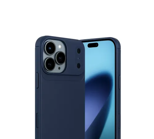 Apple iPhone 17 Pro Auto Focus Karbon Kapak - Lacivert