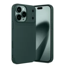 Apple iPhone 17 Pro Auto Focus Karbon Kapak - Koyu Yeşil