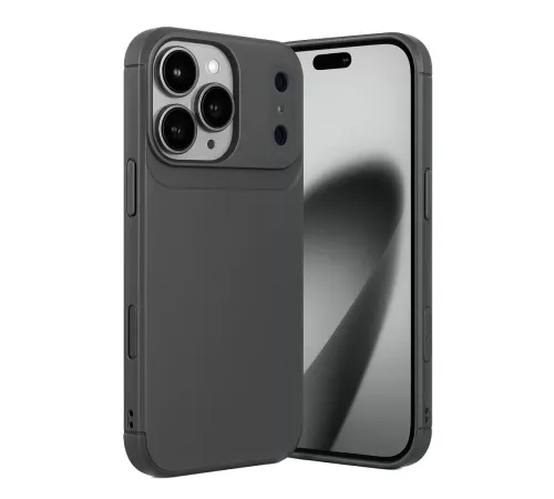 Apple iPhone 17 Pro Auto Focus Karbon Kapak - Gri