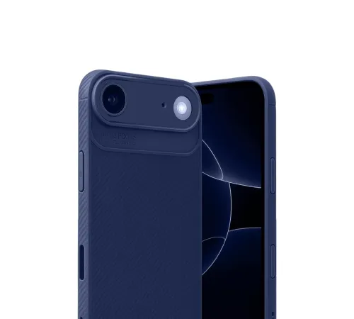 Apple iPhone 17 Air Auto Focus Karbon Kapak - Lacivert