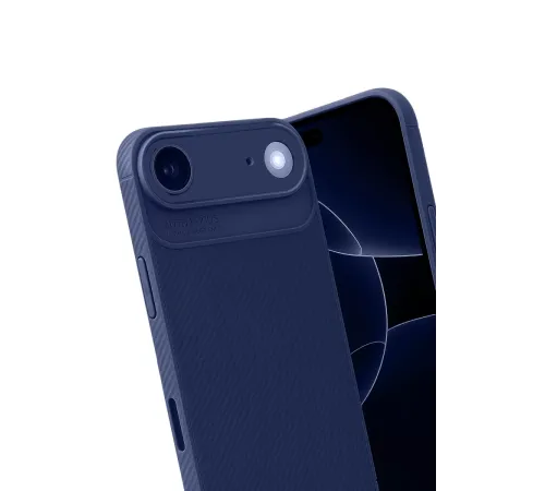 Apple iPhone 17 Air Auto Focus Karbon Kapak - Lacivert