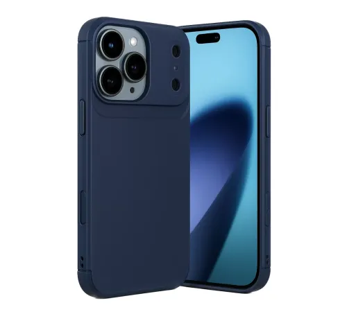 Apple iPhone 17 Pro Max Auto Focus Karbon Kapak - Lacivert