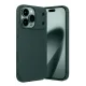 Apple iPhone 17 Pro Max Auto Focus Karbon Kapak - Koyu Yeşil