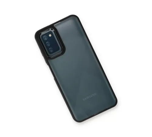 Samsung Galaxy A03S Kılıf Dora Kapak - Siyah