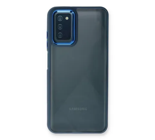 Samsung Galaxy A03S Kılıf Dora Kapak - Mavi