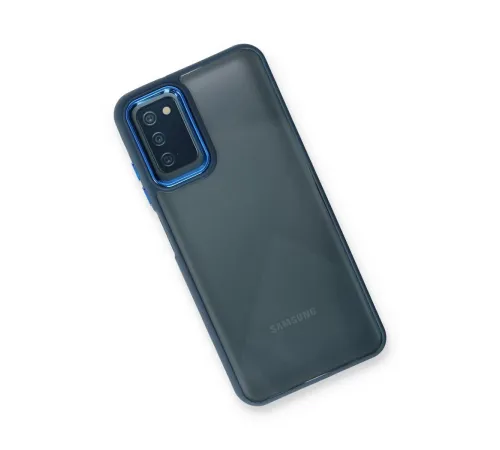Samsung Galaxy A03S Kılıf Dora Kapak - Mavi
