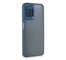 Samsung Galaxy A03S Kılıf Dora Kapak - Mavi