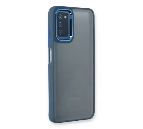 Samsung Galaxy A03S Kılıf Dora Kapak - Mavi